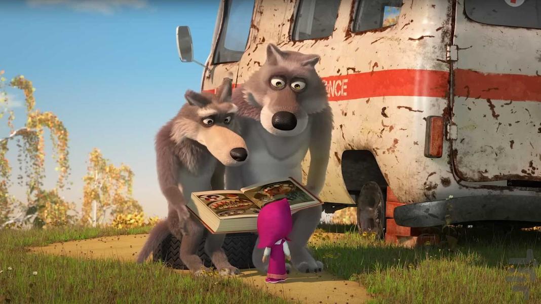 کارتون ماشا و میشا ۲ بدون اینترنت - عکس برنامه موبایلی اندروید