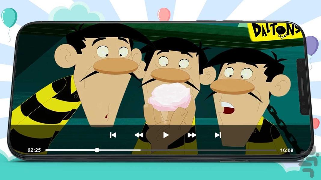 کارتون دالتون ها ۳ دوبله بدون نت - عکس برنامه موبایلی اندروید