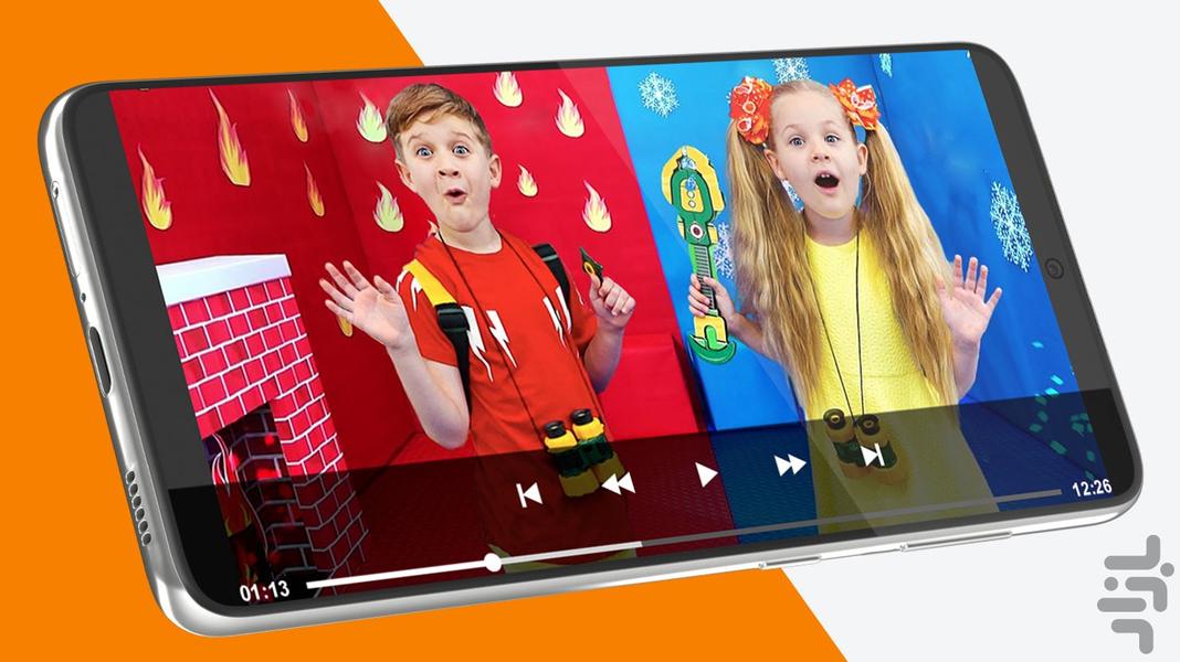 کارتون دیانا و روما ۱۰ بدون اینترنت - عکس برنامه موبایلی اندروید