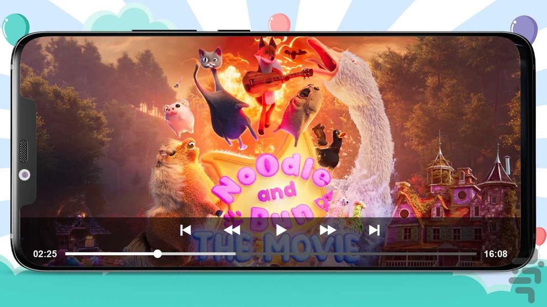 noodle and bun offline cartoon - Image screenshot of android app