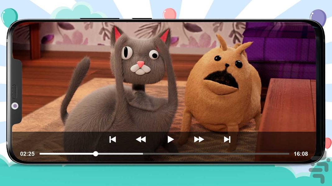 noodle and bun offline cartoon - Image screenshot of android app