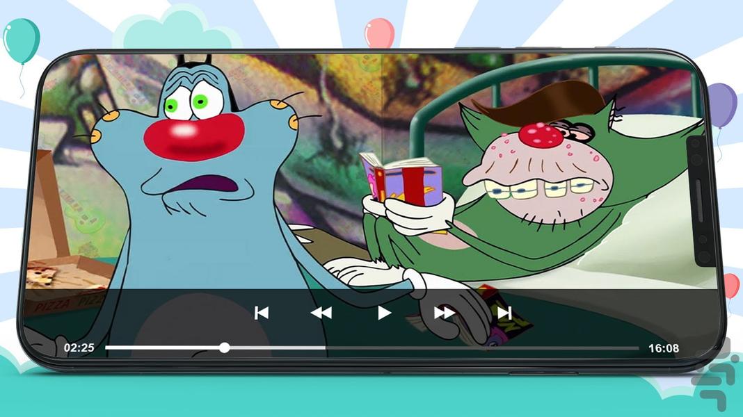 oggy 5 cartoon - عکس برنامه موبایلی اندروید