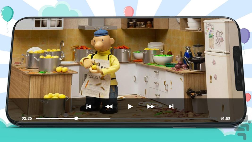 کارتون پت و مت ۱ بدون اینترنت - عکس برنامه موبایلی اندروید