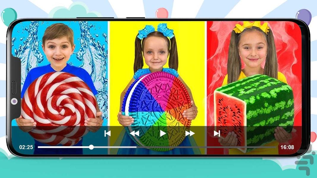 Smile Family show 2 offline Cartoon - Image screenshot of android app