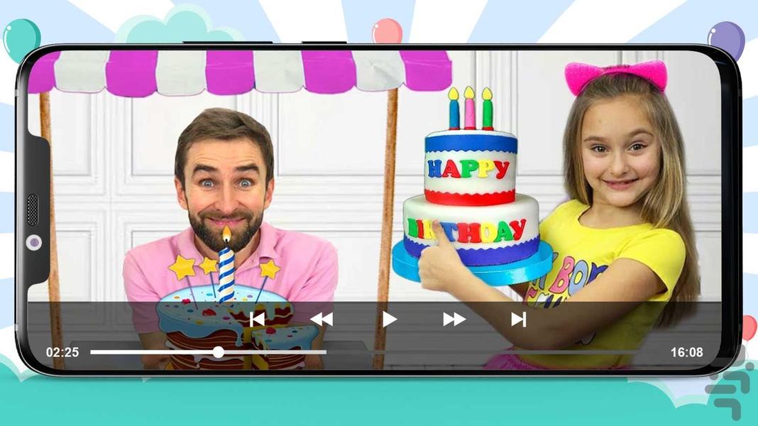 Smile Family show 4 offline Cartoon - Image screenshot of android app