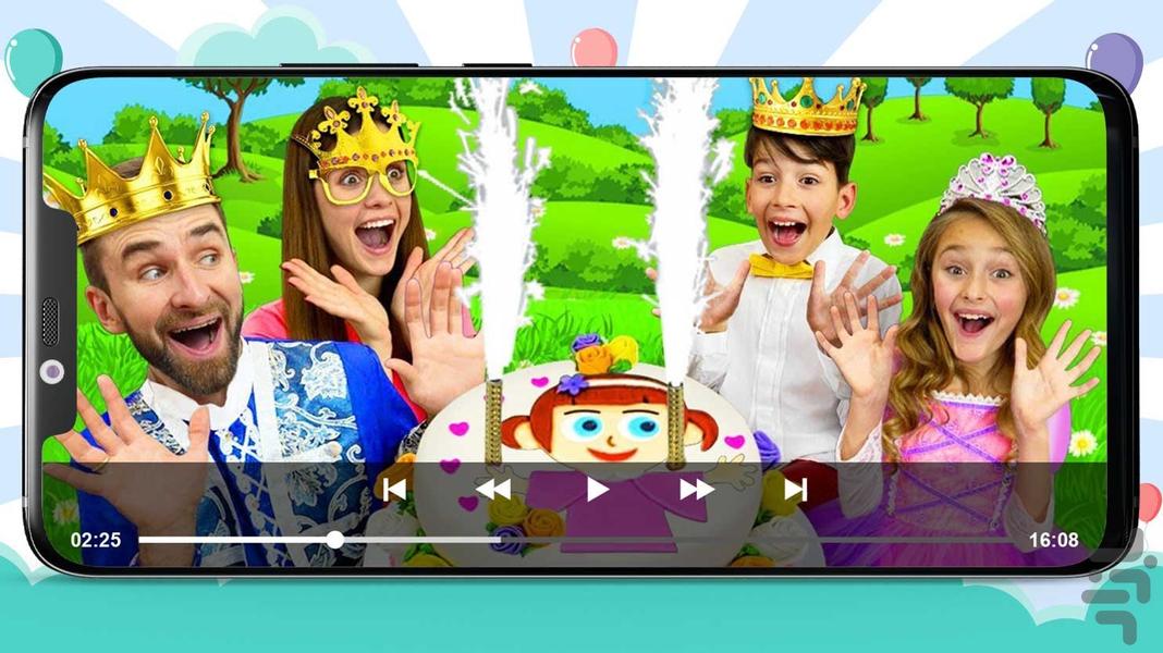 Smile Family show 6 offline Cartoon - Image screenshot of android app