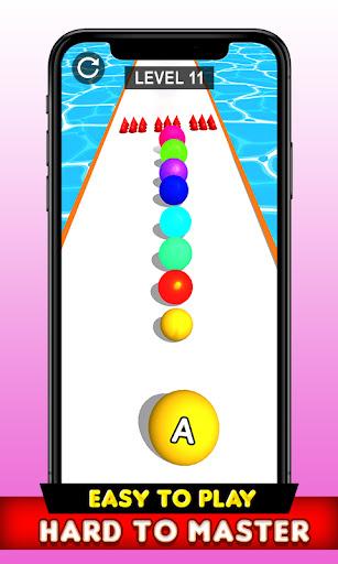 ABC Alphabets AZ Ball Rush 3D - Image screenshot of android app