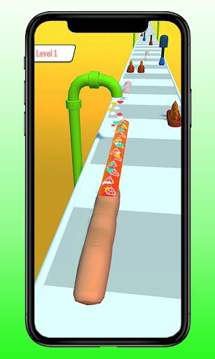 Longer Nails Art Stack Rush 3D - Image screenshot of android app