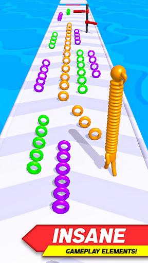 Longest Neck Stack Run 3D - Gameplay image of android game
