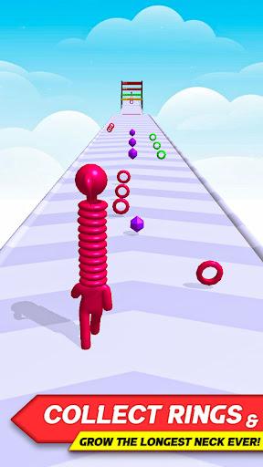 Longest Neck Stack Run 3D - Gameplay image of android game