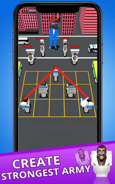 Merge Sink Monster Fight 3D - Image screenshot of android app