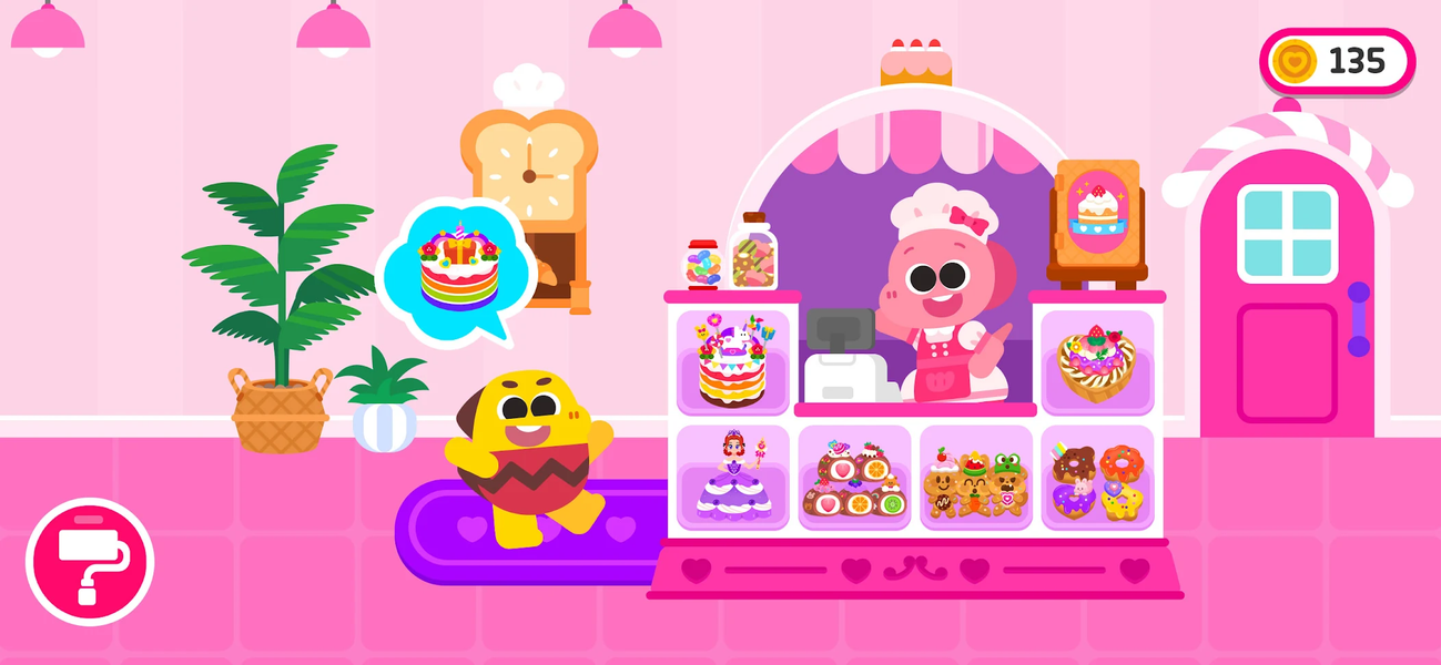 Cocobi Cake Maker -little kids - Image screenshot of android app