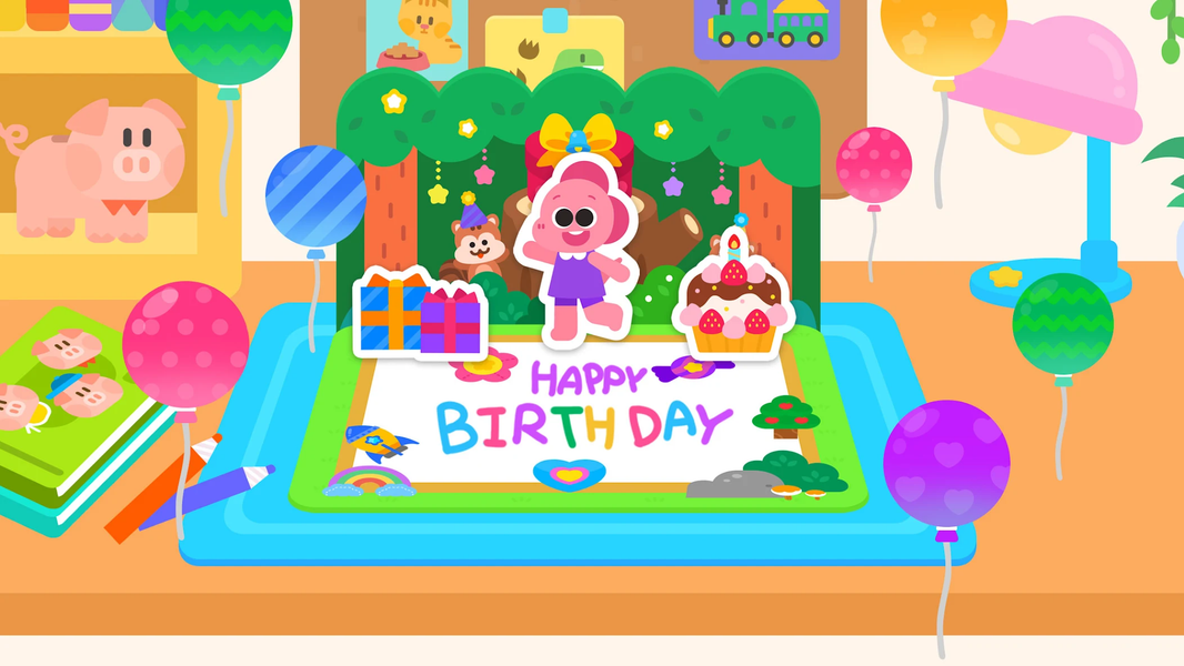 Cocobi Birthday Party - cake - عکس بازی موبایلی اندروید