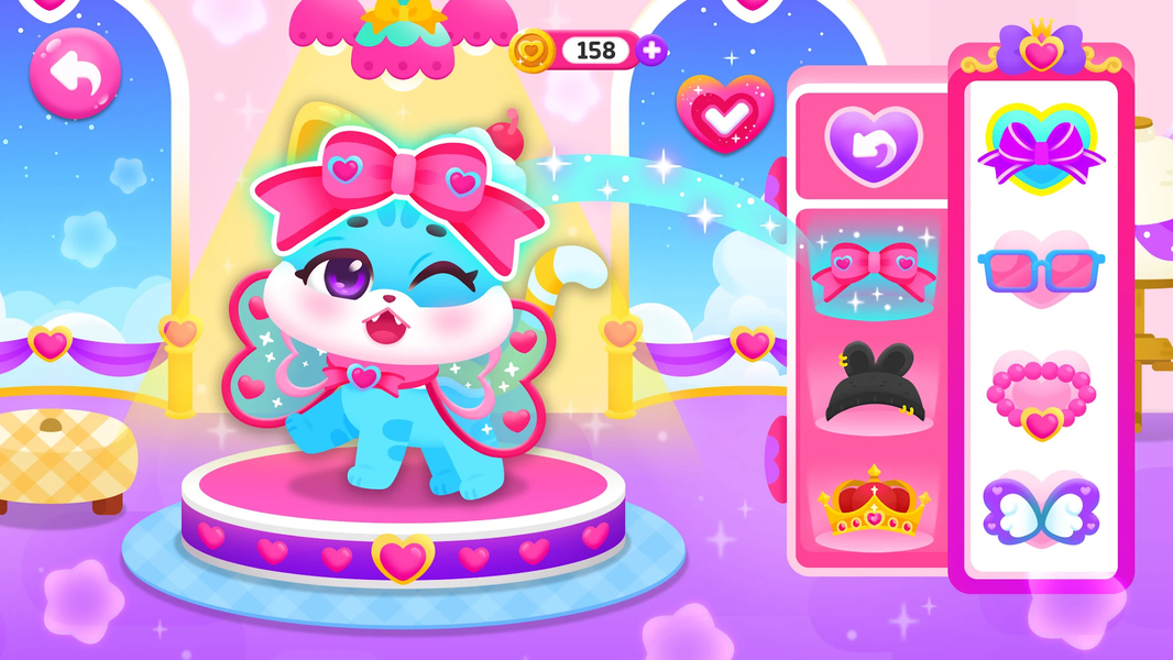 Cocobi Cotton Candy Kitten - Gameplay image of android game