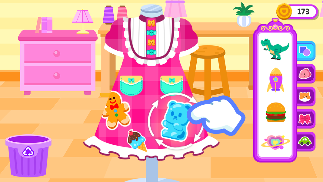 Cocobi Little Tailor -baby kid - عکس بازی موبایلی اندروید