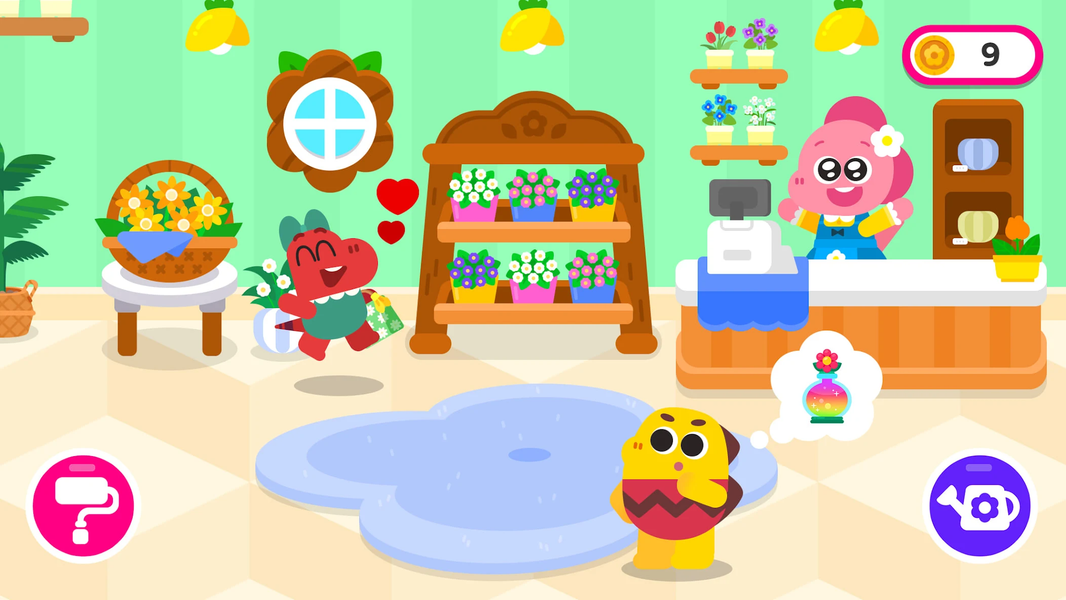 Cocobi Flower Craft -kids, DIY - عکس بازی موبایلی اندروید