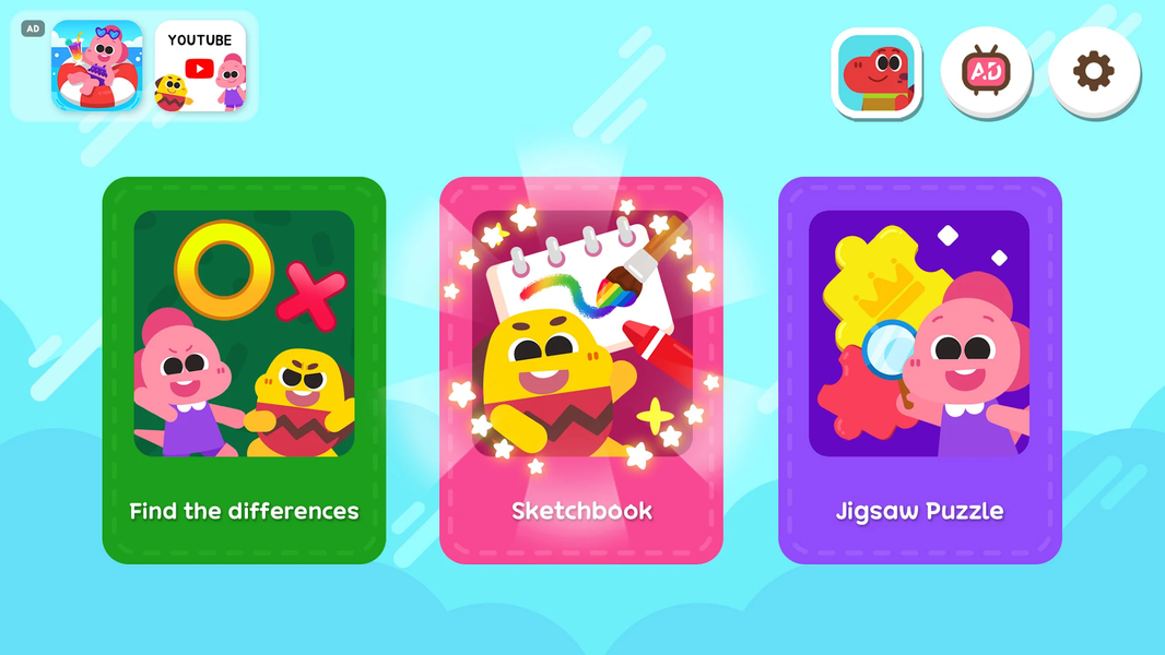 Cocobi Coloring & Games - Kids - عکس بازی موبایلی اندروید