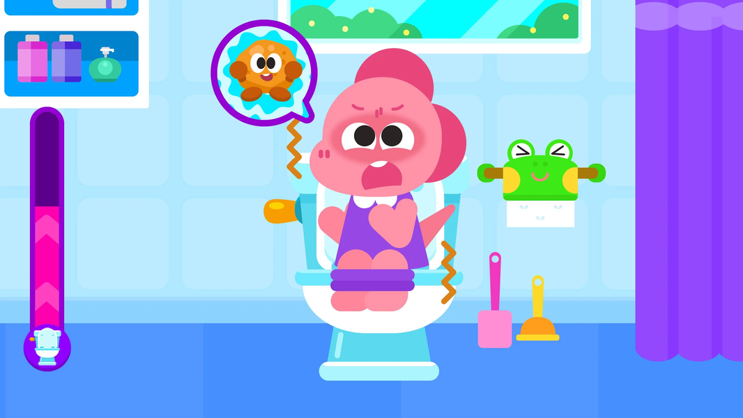 Cocobi Good Habits -Kid Toilet - عکس بازی موبایلی اندروید