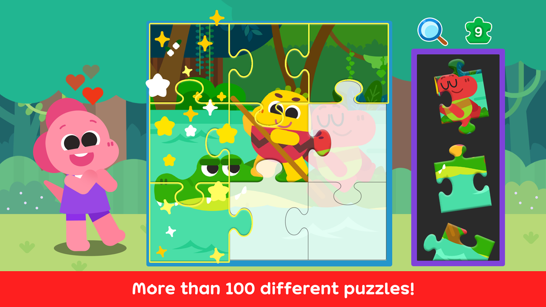 Cocobi Puzzle Game-Kids Jigsaw - عکس بازی موبایلی اندروید