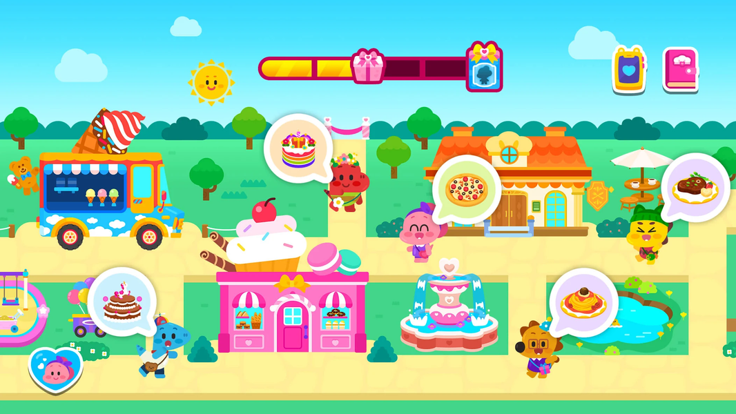 Cocobi Little Kitchen - kids - Gameplay image of android game