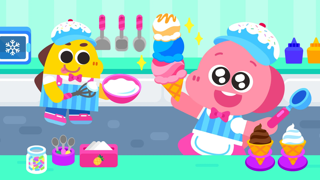 Cocobi Little Kitchen - kids - عکس بازی موبایلی اندروید