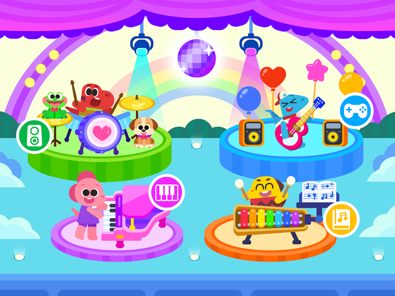 Cocobi Music Game - Kids Piano - Image screenshot of android app