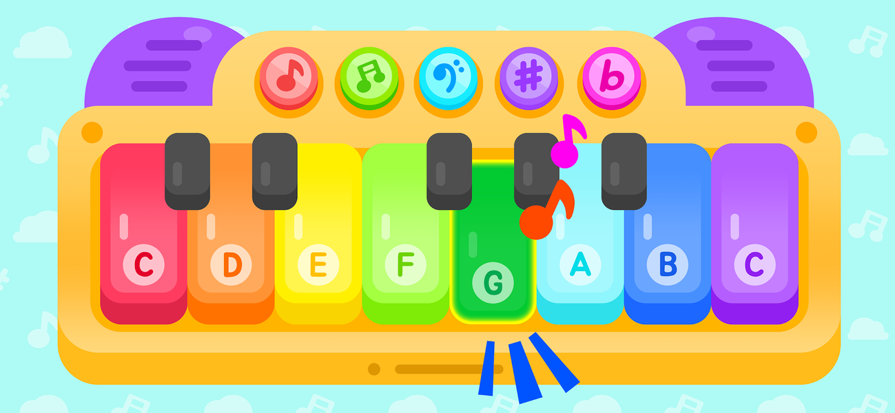 Cocobi Music Game - Kids Piano - Image screenshot of android app