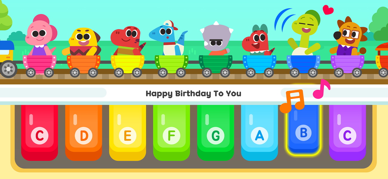 Cocobi Music Game - Kids Piano - Image screenshot of android app