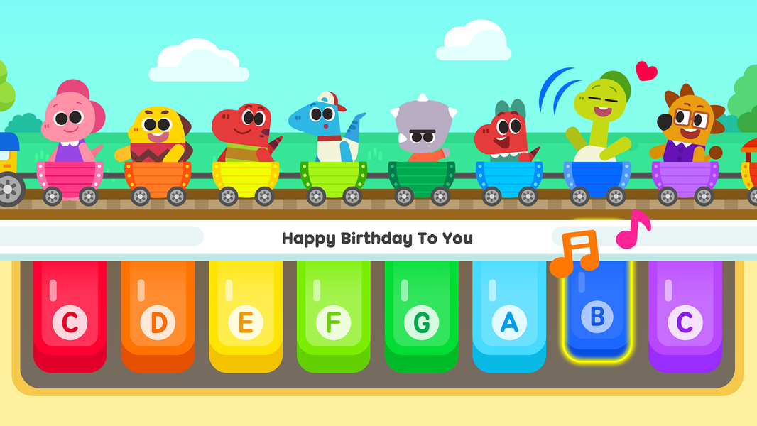 Cocobi Music Game - Kids Piano - Image screenshot of android app