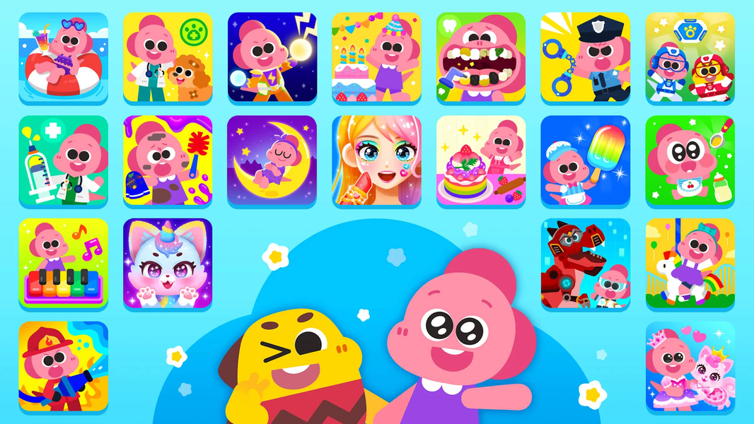 Cocobi Play One - hospital,job - Gameplay image of android game