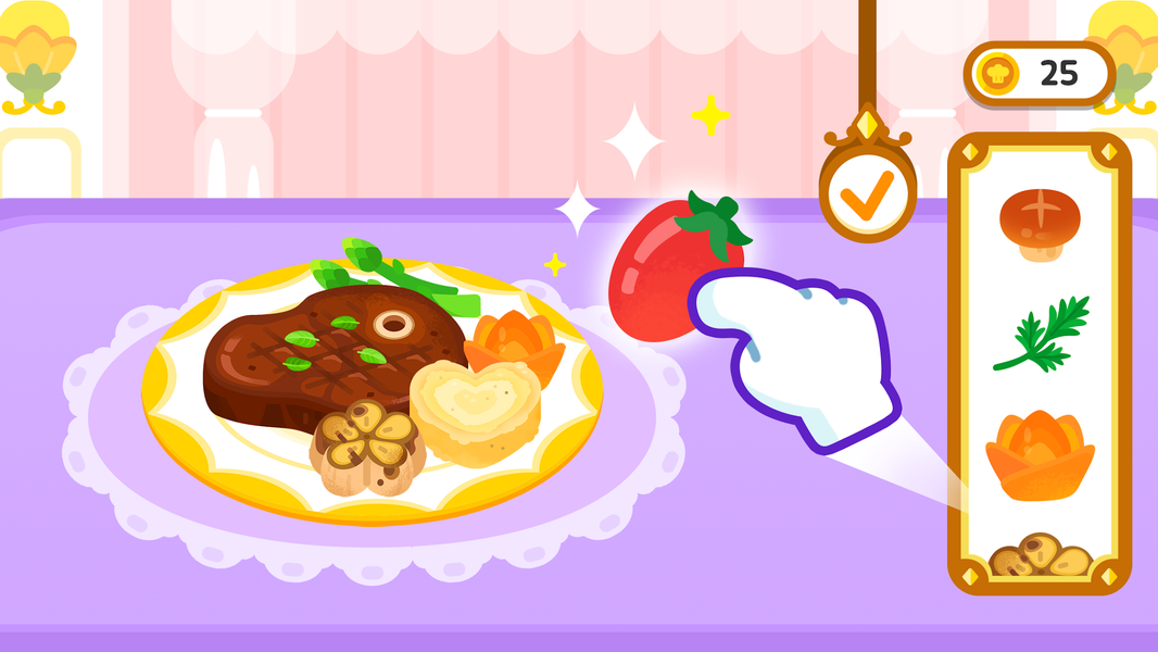 Cocobi My Restaurant - Gameplay image of android game