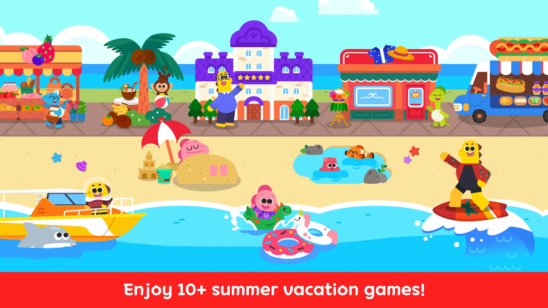 Cocobi Summer Vacation - Kids - عکس برنامه موبایلی اندروید