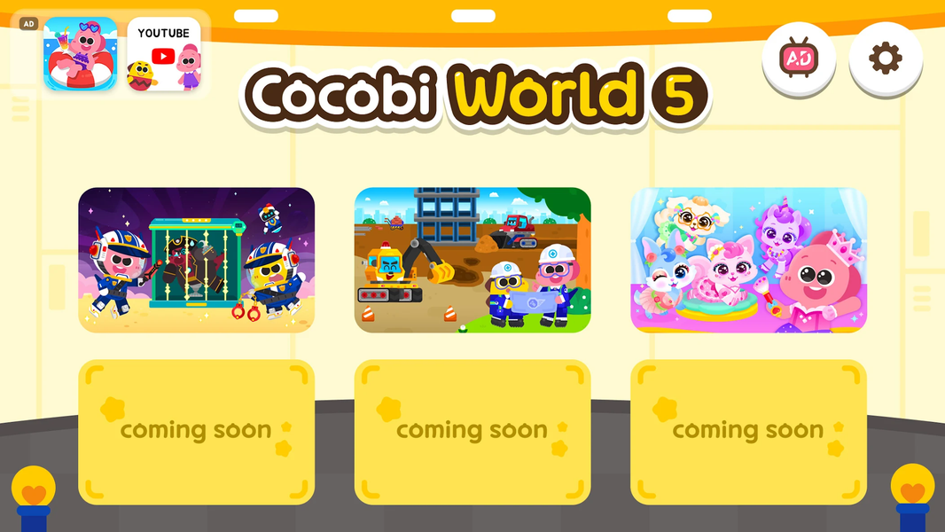 Cocobi World 5 - Kids Game - Gameplay image of android game