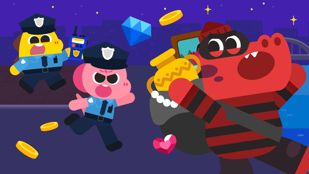 Cocobi World 1 - Kids Game - Gameplay image of android game