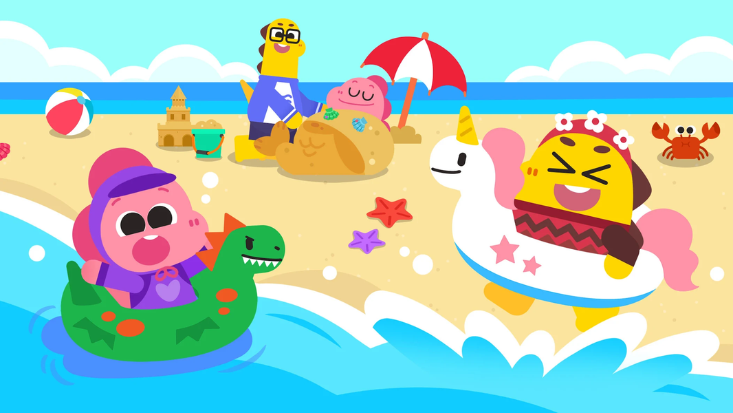 Cocobi World 1 - Kids Game - Gameplay image of android game