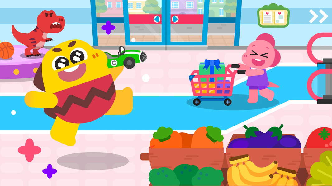 Cocobi World 1 - Kids Game - Gameplay image of android game