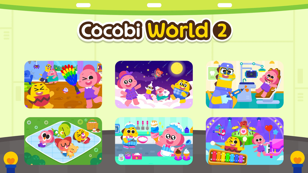 Cocobi World 2 -Kids Game Play - عکس برنامه موبایلی اندروید