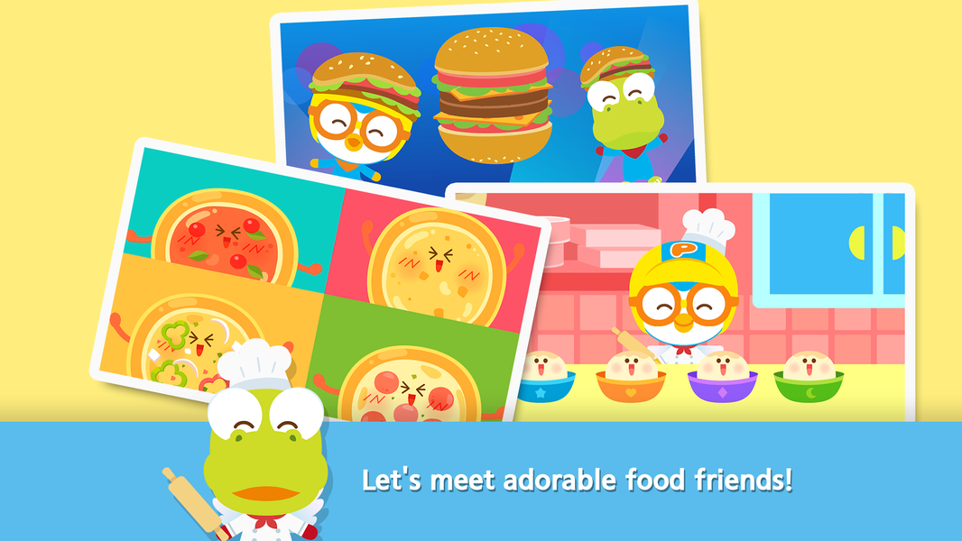 Pororo the Delifood - Gameplay image of android game