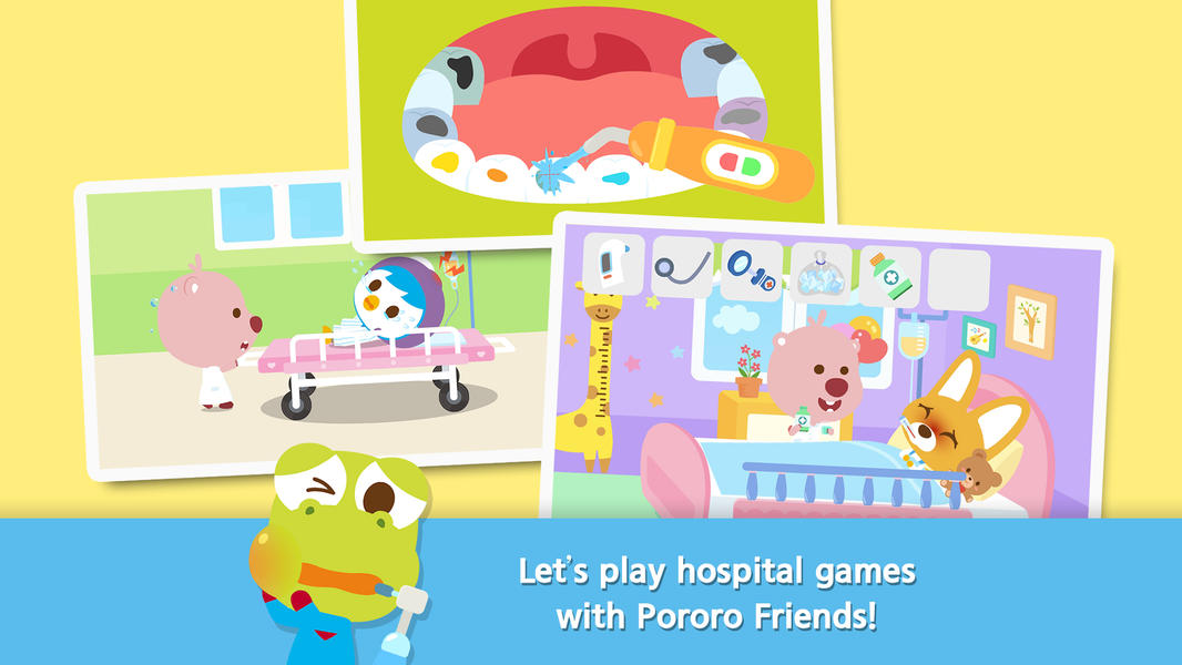 Pororo Hospital - Gameplay image of android game