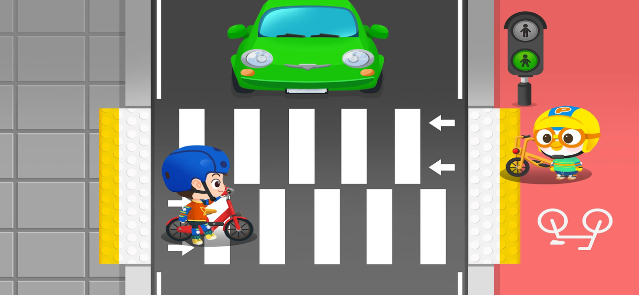 Pororo Life Safety - Education - Gameplay image of android game