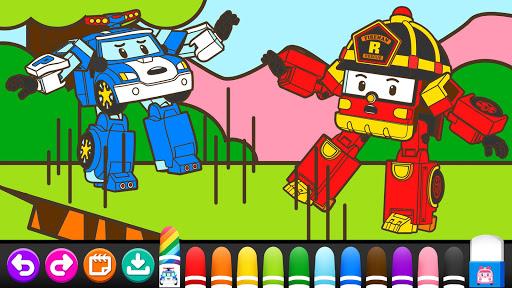 Robocar Poli SketchBook - Kids - عکس برنامه موبایلی اندروید