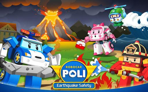 Robocar Poli Earthquake Safety - Image screenshot of android app