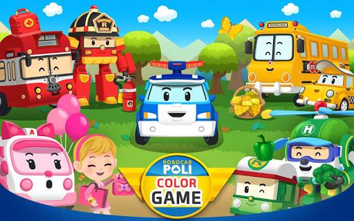 Robocar Poli Color - Kids Game - عکس برنامه موبایلی اندروید