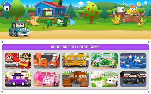 Robocar Poli Color - Kids Game - Image screenshot of android app