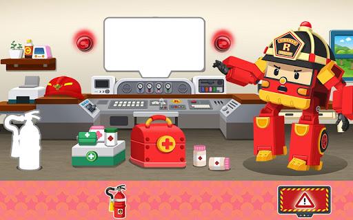 Robocar Poli Red Color Game - Painting, Color - Image screenshot of android app