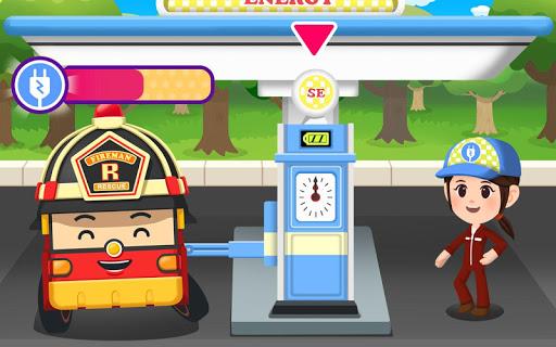 Robocar Poli Fuel Charging Habit Game - Image screenshot of android app
