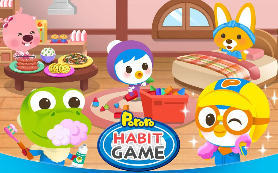 Pororo Habit - Kids Game - عکس برنامه موبایلی اندروید