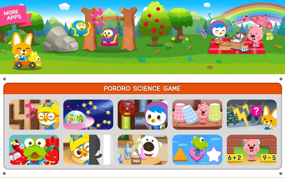 Pororo Puzzle Game - For Kids - Image screenshot of android app