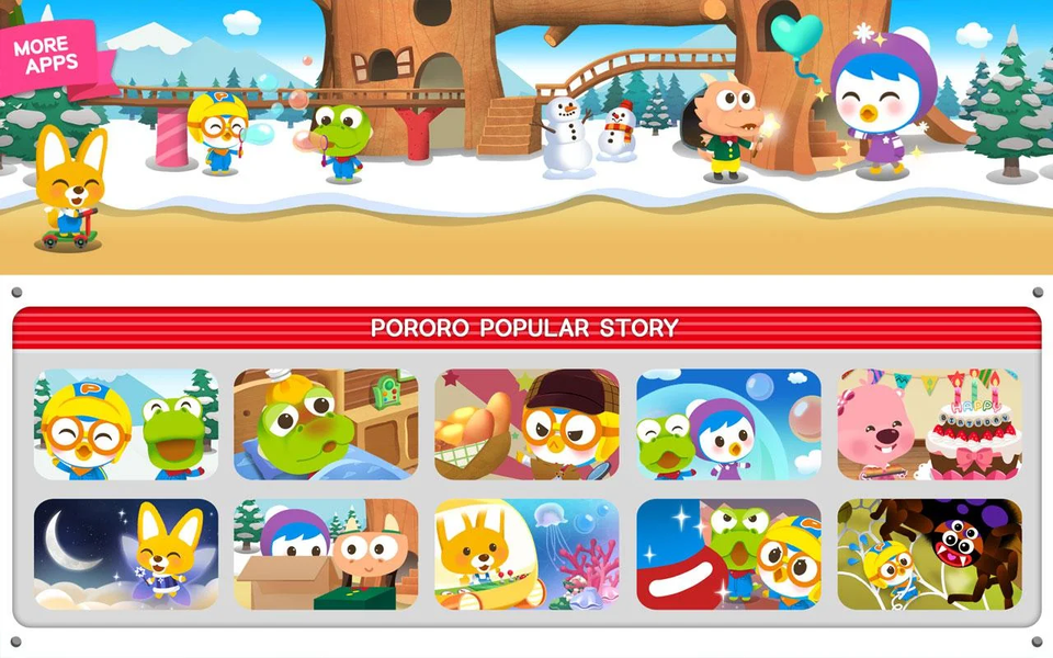 Pororo Story - Book for Kids - عکس برنامه موبایلی اندروید