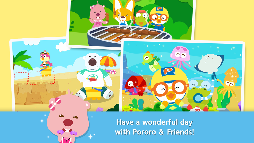 Pororo’s Summer Vacation - عکس برنامه موبایلی اندروید